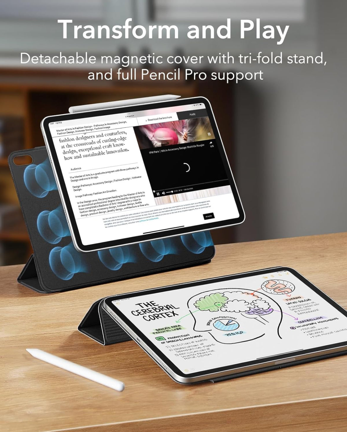 ESR Magnetic Folio Case - iPad Air 4/5 - أصلي