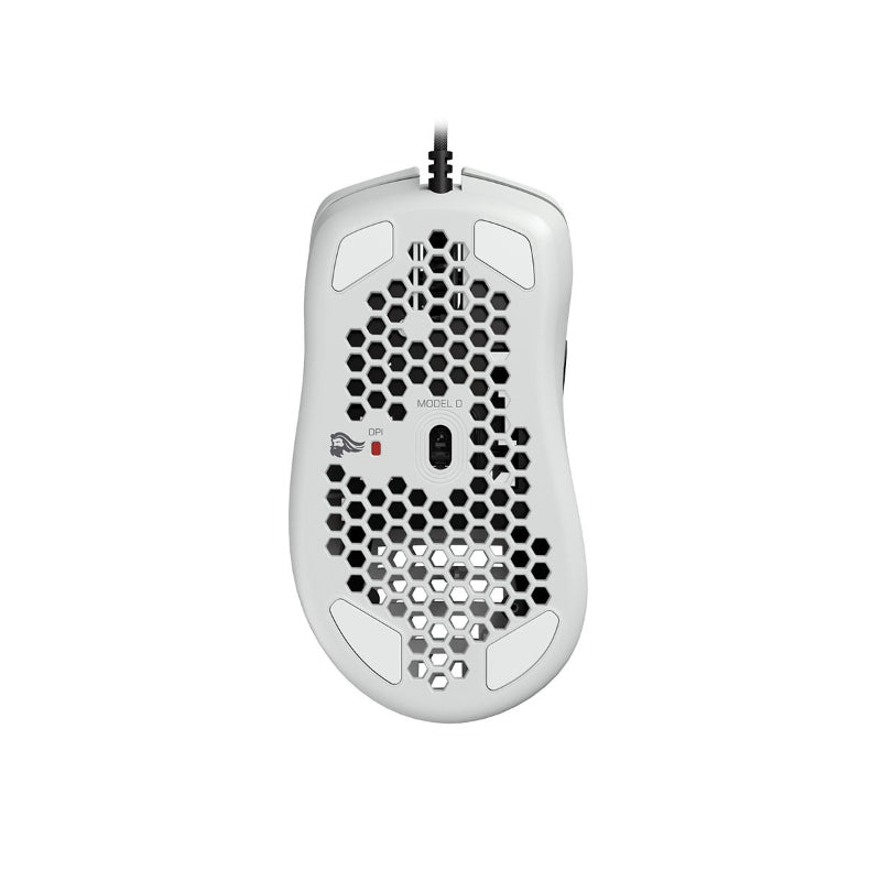 Glorious Model D Gaming Wired Mouse - RGB - Glossy White