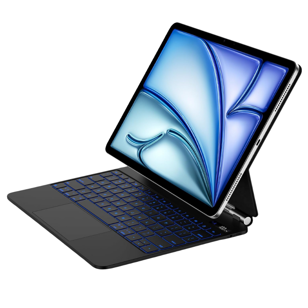 RGB Magic Keyboard with Palm Rejection Touch Pad - iPad Pro 11 - iPad Air 4/5/6