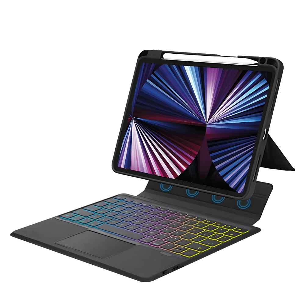 Smart Keyboard Case with Touch Mouse - RGB - Pro 11 - Air 4/5/6