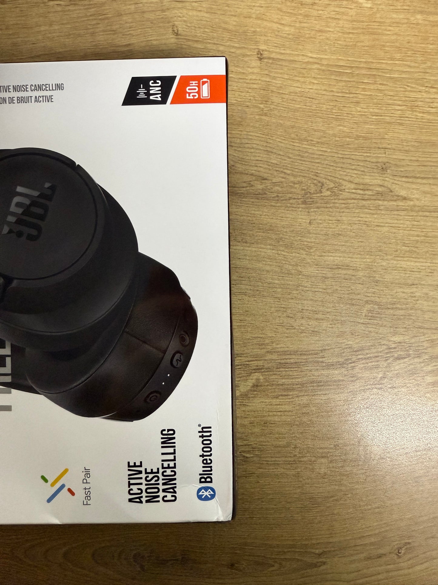JBL Tune 760NC - Black - علبة متضررة - وكيل رسمي