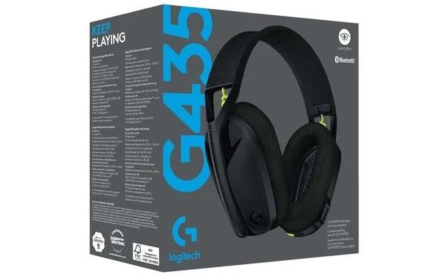 Logitech G435 Lightspeed - Black - وكيل رسمي