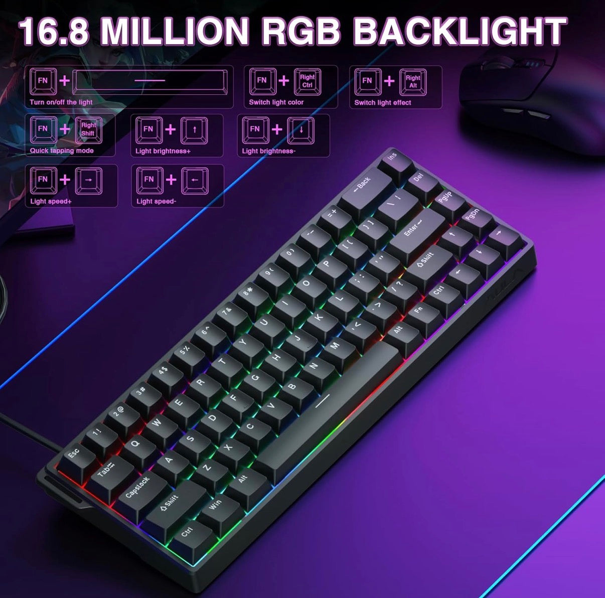 AULA WIN68 HE Magnetic Switch Keyboard