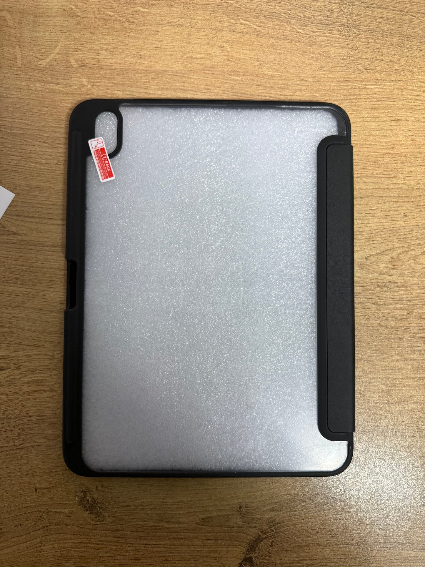 Leather Triangle Case for iPad 10th and 11th - Black