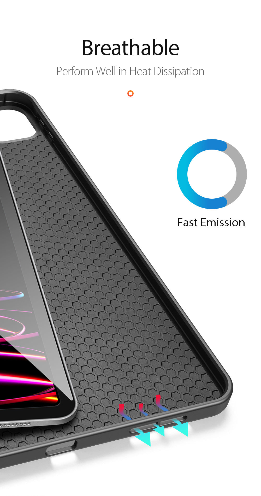 Domo Original iPad Case for iPad Pro 11 (2018 - 2023) - كفر دومو الأصلي لايباد برو