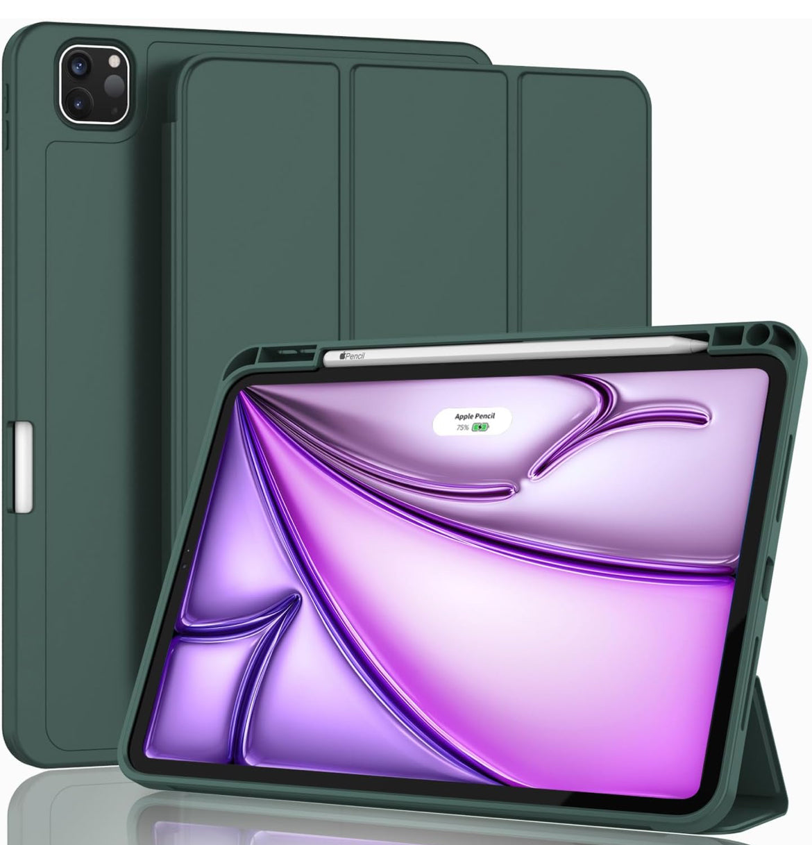 Pro 12.9 Green Smart Case - كفر خفيف - Lightweight