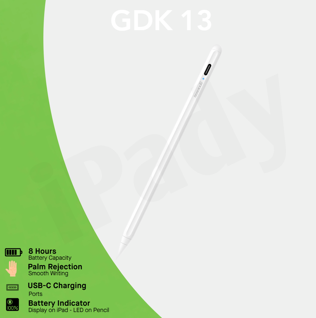 GDK 13 Stylus Pencil for iPad - قلم ايباد ابل