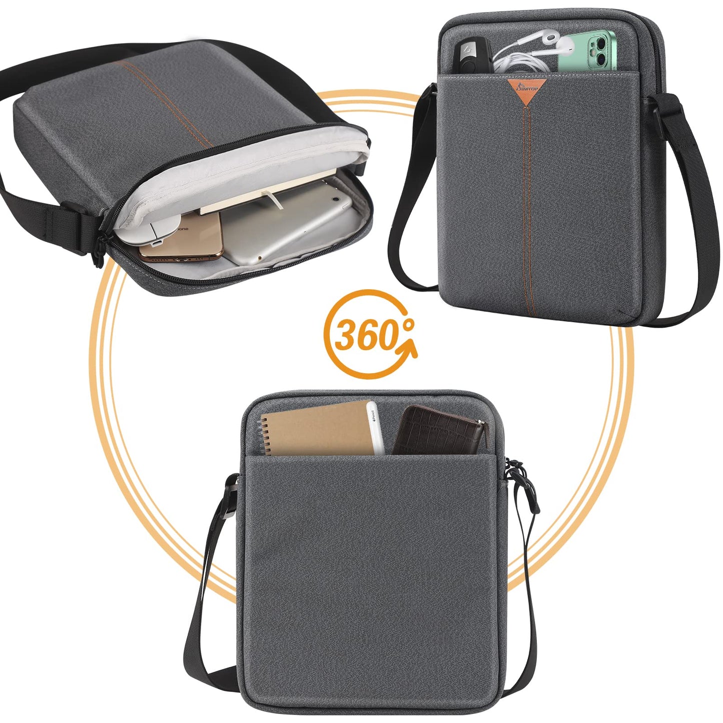 Simptop Original - 13” iPad Water Resistant Bag (YKK سحابات الاصلية)