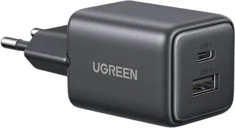 UGREEN 20W Gan Fast Charger - 1 USB-C Port & 1 USB-A Port