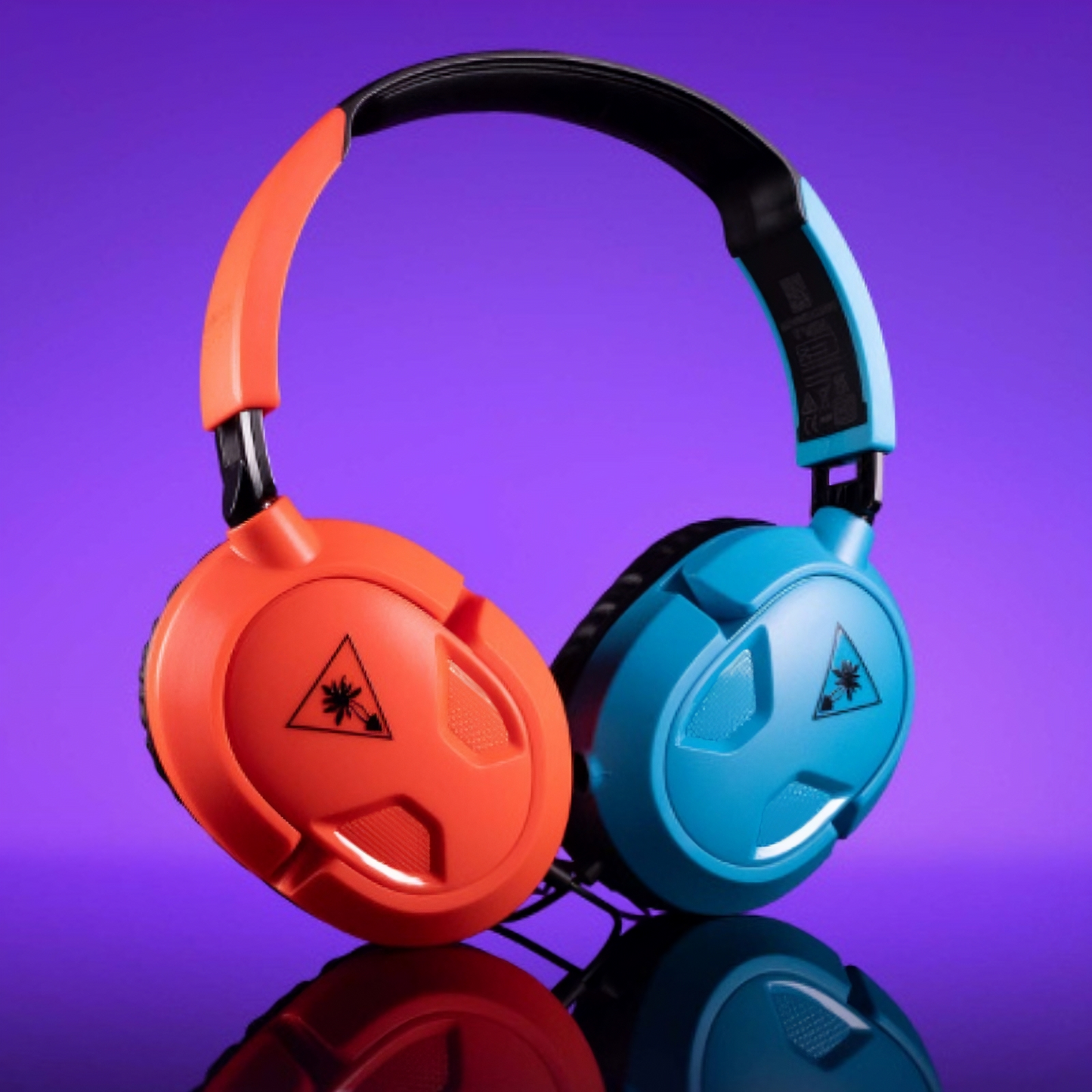 Turtle Beach Recon 50 Gaming Headset - سماعات جيمينج أصلية - مستورد رسمي - Blue and Orange