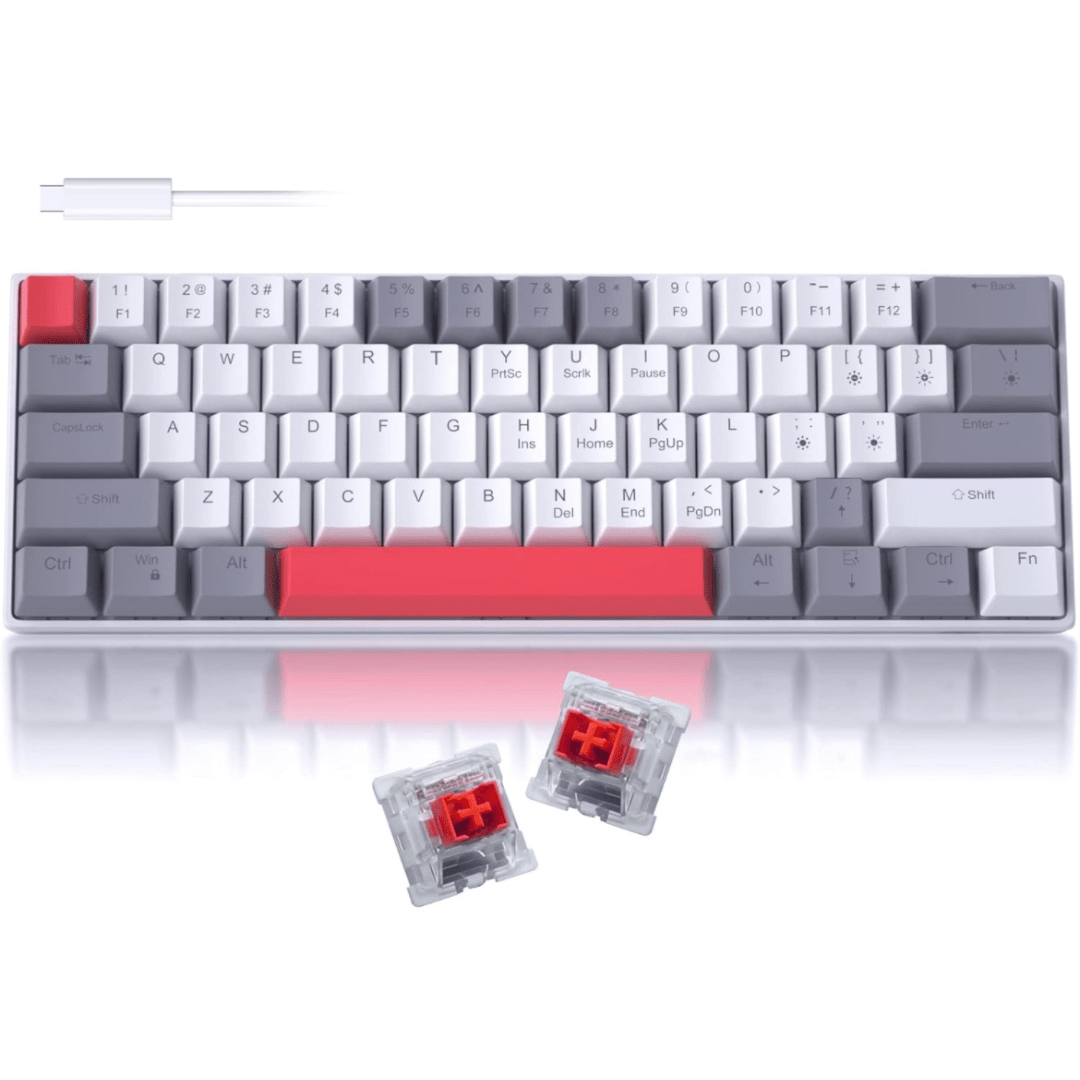 Camisyn MageGee Mechanical Keyboard Red Switch - iPady Palestine