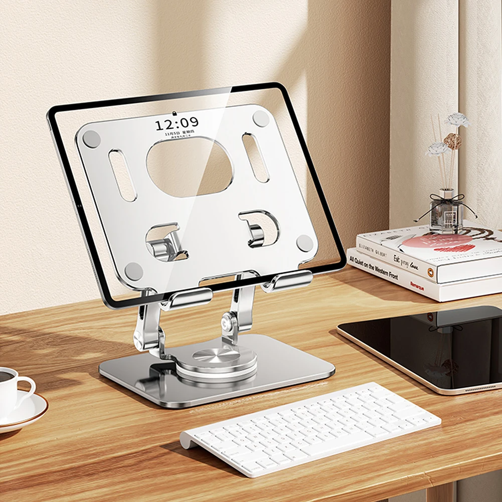 Stand for iPad - Black - ستاند أسود ألمنيوم للايباد
