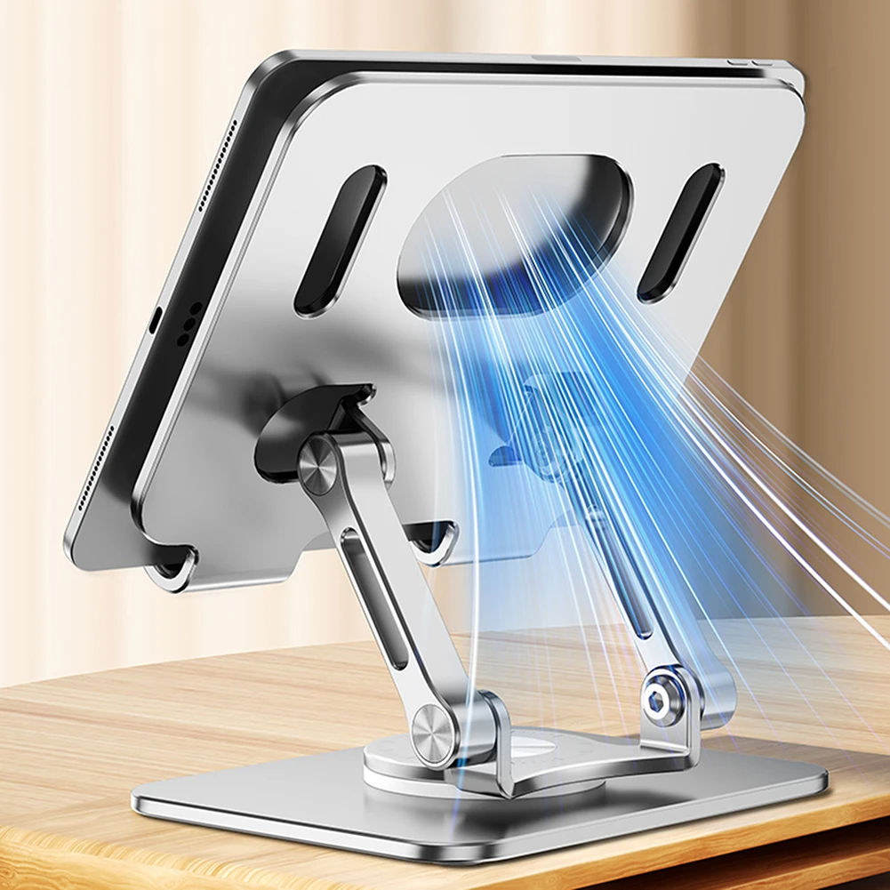 Stand for iPad - Black - ستاند أسود ألمنيوم للايباد