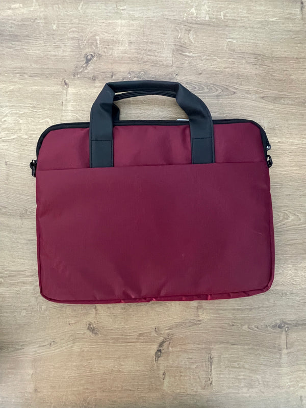 Premium Dark Red Laptop/iPad Bag - 14.1 inch