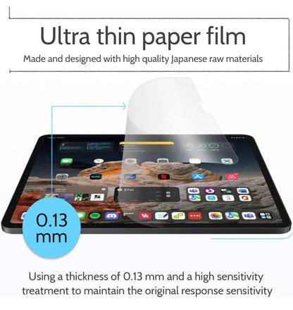 2 Matte Paper Screen Protectors with Paper Texture شاشة ورقية للايباد - iPady Palestine