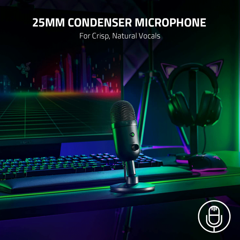 Razer Seiren V2 X Microphone - Original - أصلي -ميكروفون رايزر جيمينج