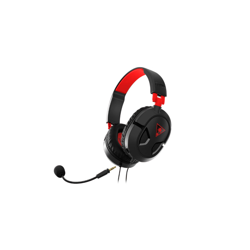 Turtle Beach Recon 50 Gaming Headset - سماعات جيمينج أصلية - مستورد رسمي - Black and Red