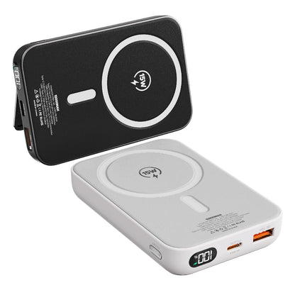 Moxom Wireless Power Bank - أسود