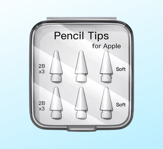 6 Tips for Apple Pencil - 6x Soft (2B) - iPady Palestine