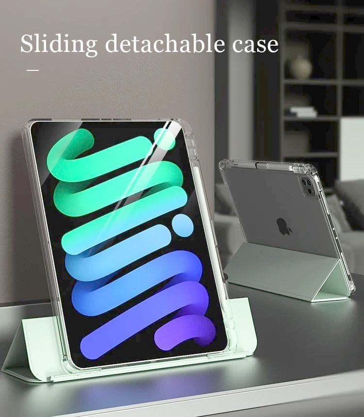 Detachable Magnetic multi stand iPad Case