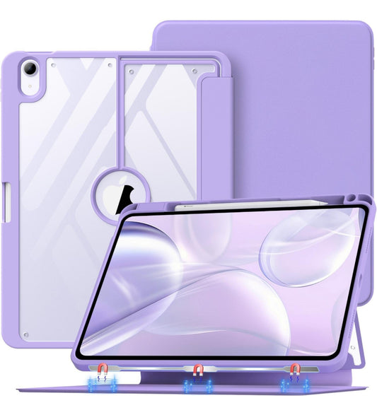 Transparent Back Window Like Case - كفر شفاف مع وضعيات مختلفة وظهر شفاف