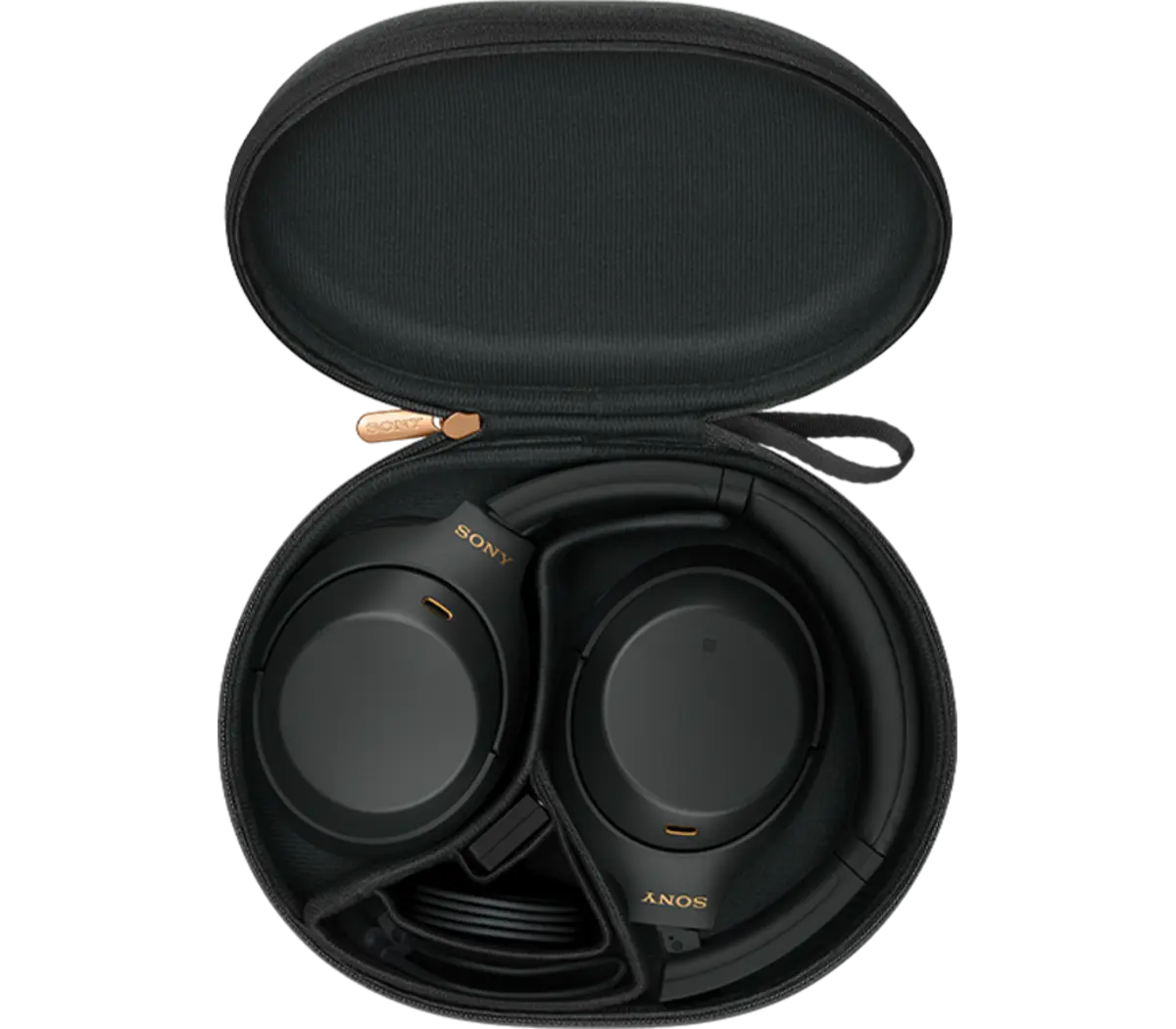 SONY WH-1000XM4 Wireless Premium Noise Canceling Headphones | Black - أصلي - وكيل رسمي