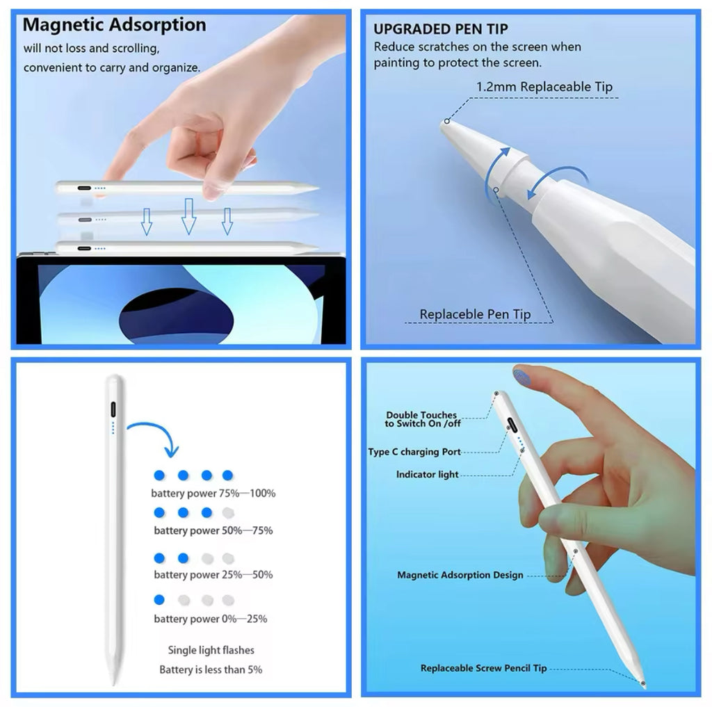 iPad Stylus - Palm Rejection