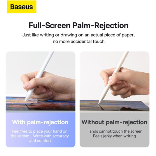 Baseus Stylus for iPad - قلم بازيوس للايباد - شحن سلكي + لا سلكي