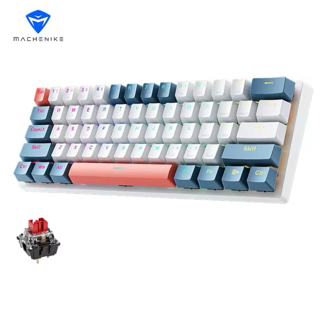 Machenike 60% RGB Hot Swappable Mechanical Keyboard