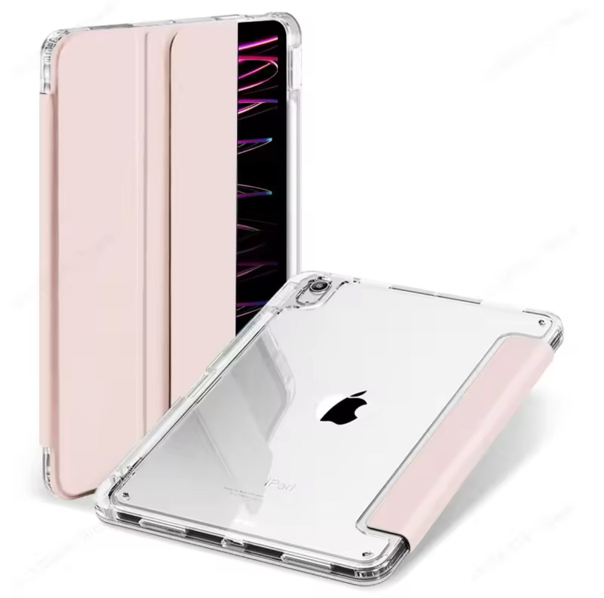 Smart Transparent Back Cover for iPad Air 4/5/6