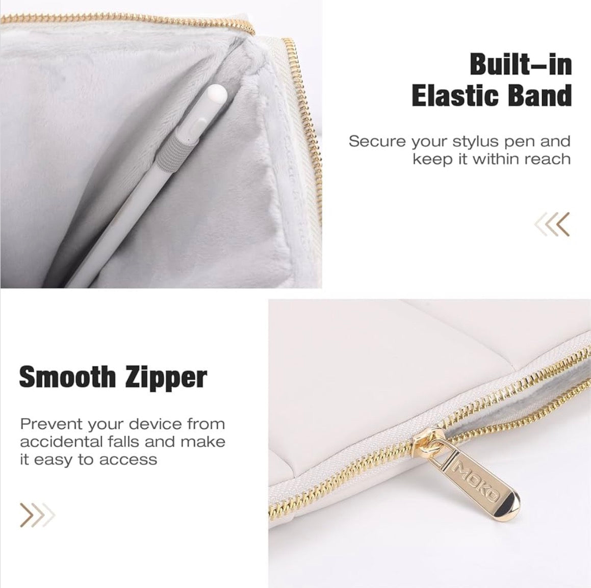 Leather Sleeve 11 inch with Pencil Holder