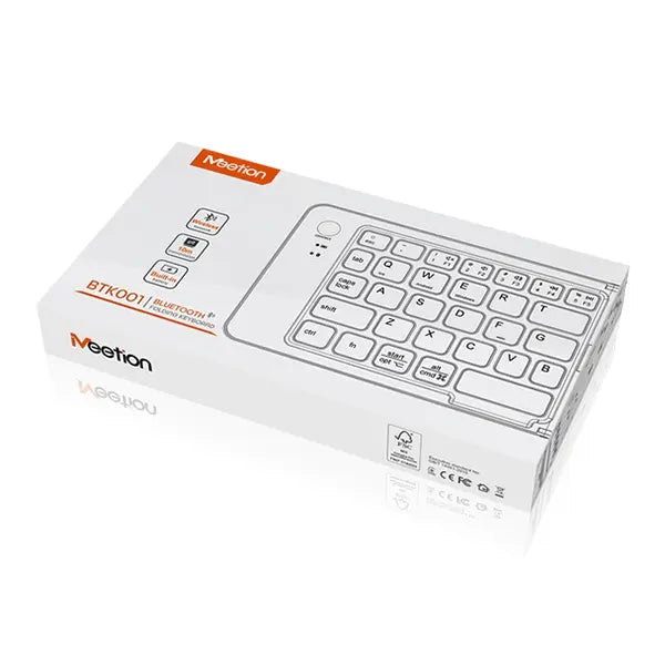 Meetion BTK-001 Bluetooth Keyboard Foldable