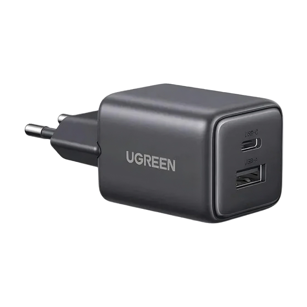 UGREEN 20W Gan Fast Charger - 1 USB-C Port & 1 USB-A Port