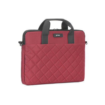 Premium Dark Red Laptop/iPad Bag - 14.1 inch