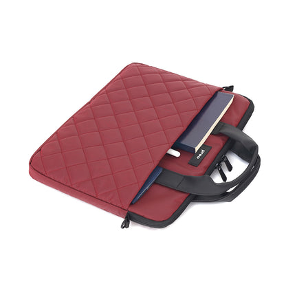 Premium Dark Red Laptop/iPad Bag - 14.1 inch