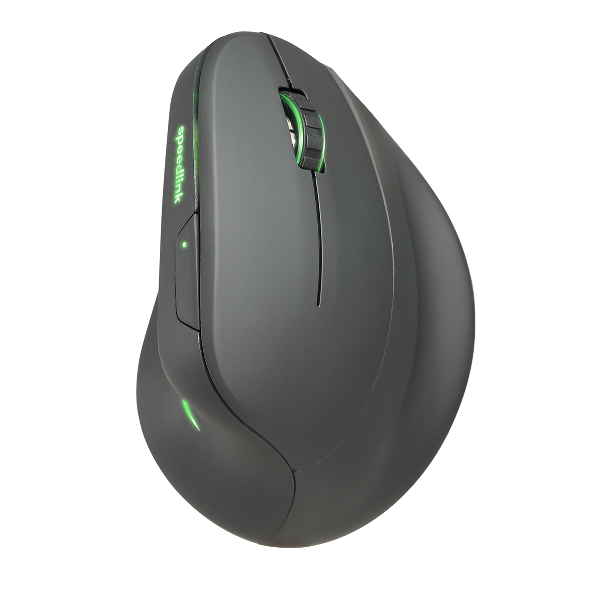 Original Speedlink Piavo Pro RGB Rechargeable Vertical Ergonomic Mouse - wireless, rubber-black