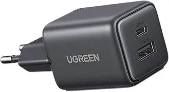 UGREEN 20W Gan Fast Charger - 1 USB-C Port & 1 USB-A Port