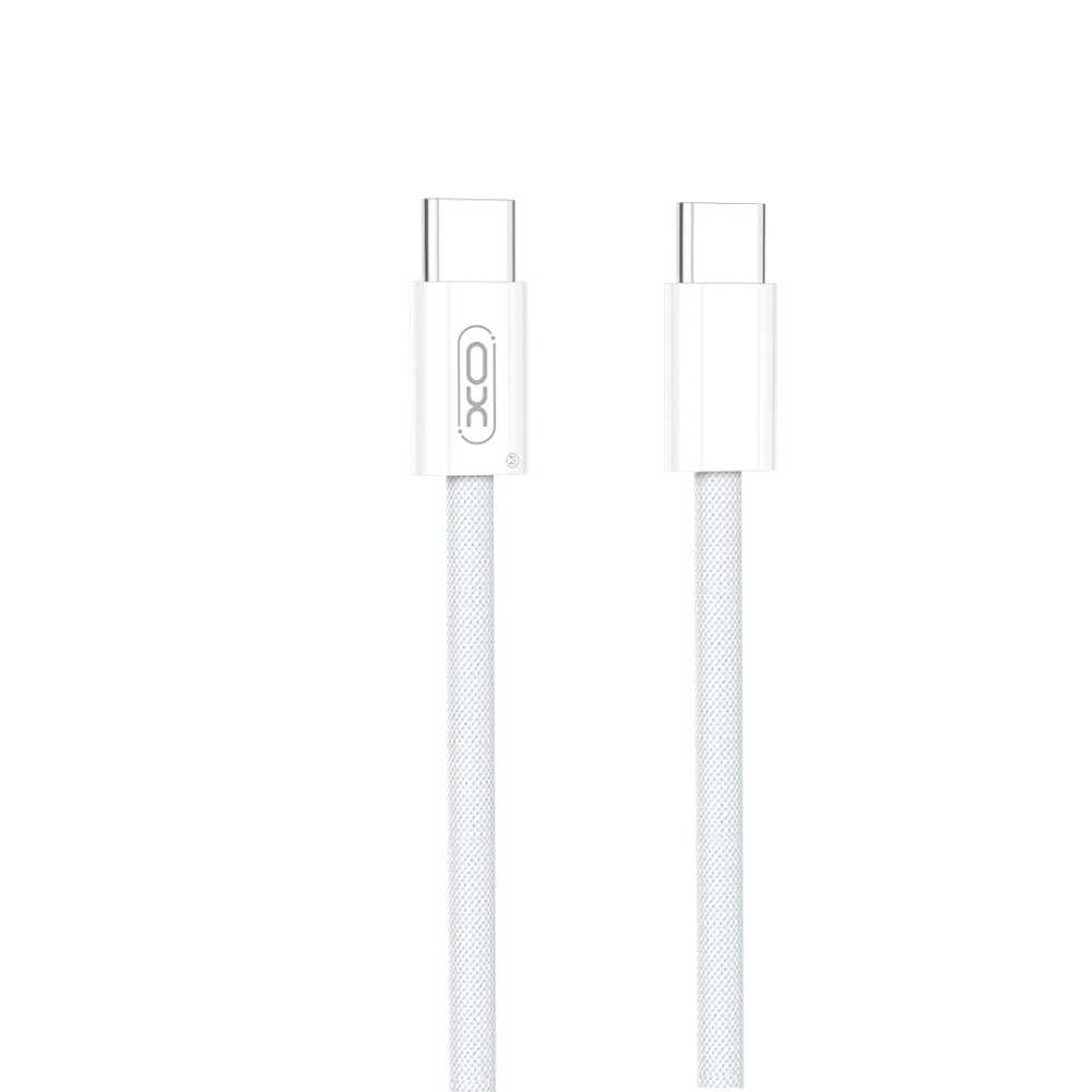 XO USB-C 60W 1.5M Braided Cable - كيبل تايب سي مخيط 60 واط