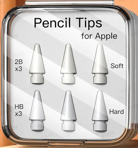 Apple Pencil Tips - 3 2B and 3 HB - iPady Palestine