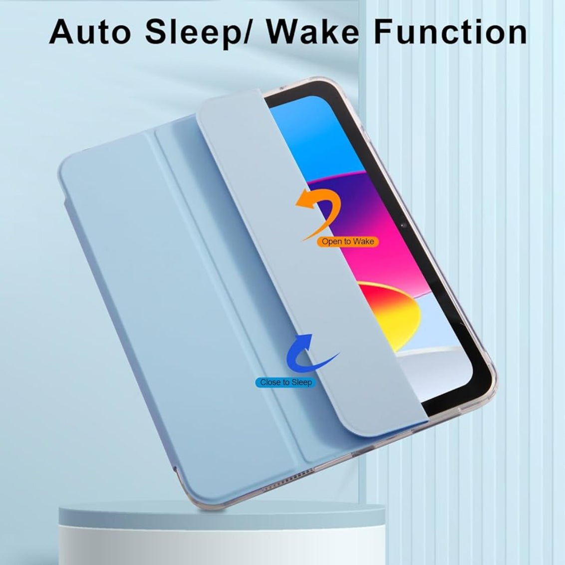 Baby Blue Case for iPad 10/11 - iPady Palestine