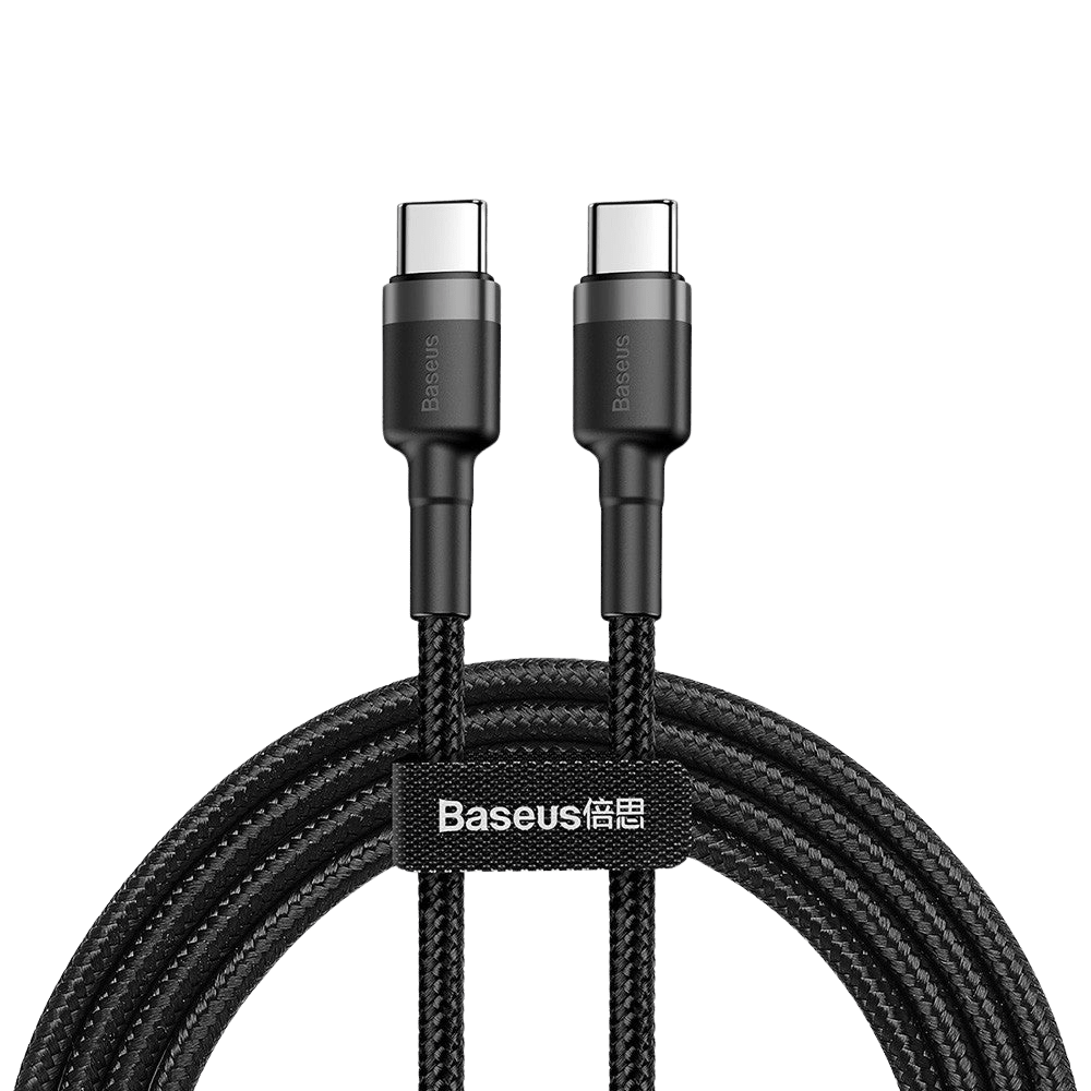 Baseus 60W USB-C to USB-C Cable - 1 Meter - iPady Palestine