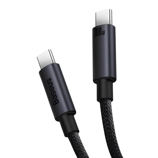 Baseus Minimalist Series - USB-C to USB-C Cable - 2 Meters - 100W - iPady Palestine
