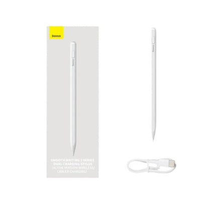 Baseus Smooth Writing 2 - أصلي - شحن سلكي + لا سلكي - iPady Palestine