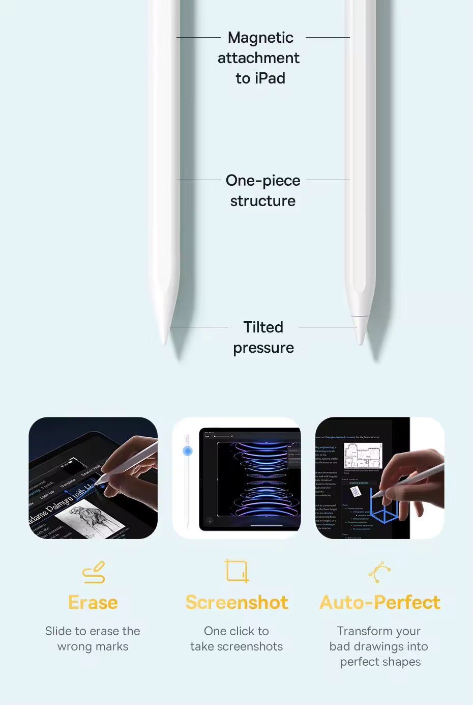 Baseus Smooth Writing 3 - أصلي - iPady Palestine