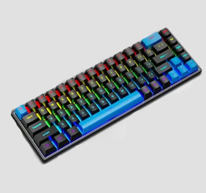 Blue Switch Mechanical Keyboard - iPady Palestine