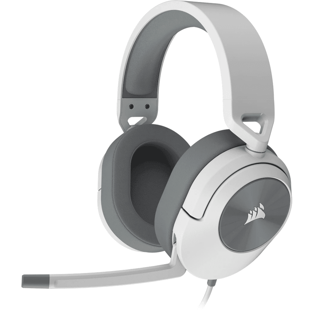 Corsair HS55 Stereo - White - وكيل رسمي - iPady Palestine