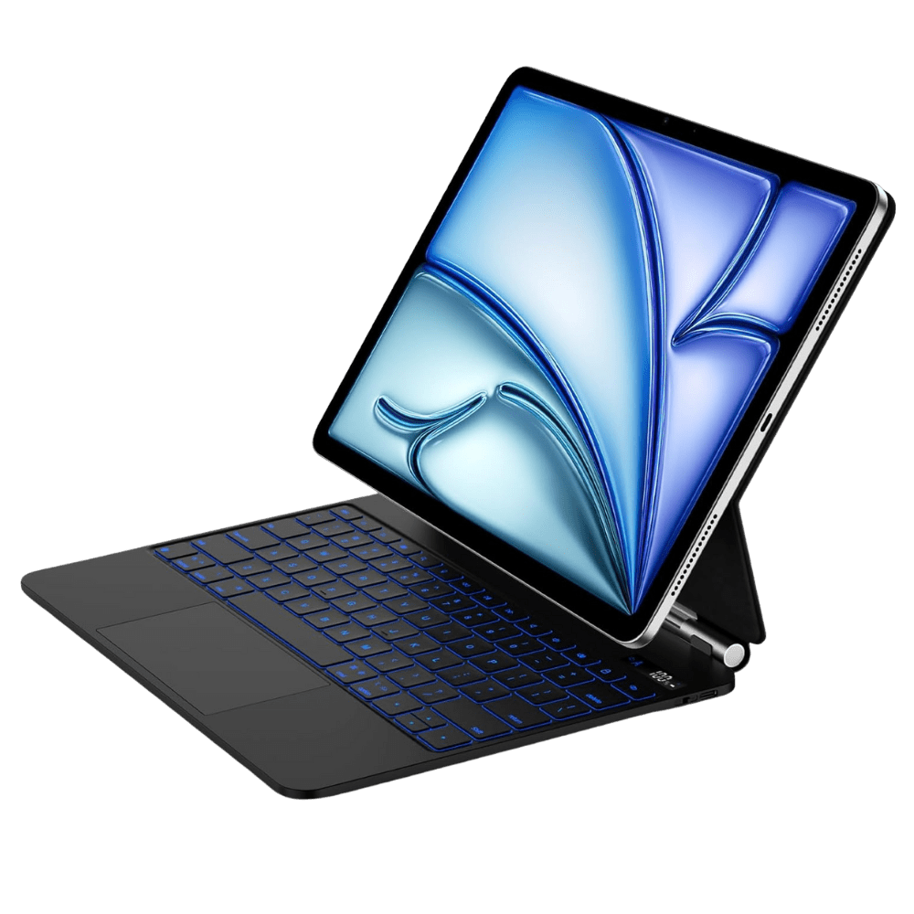 For iPad Pro 12.9 (2018 - 2022) - Magic Keyboard with Palm Rejection Touch Pad - iPady Palestine