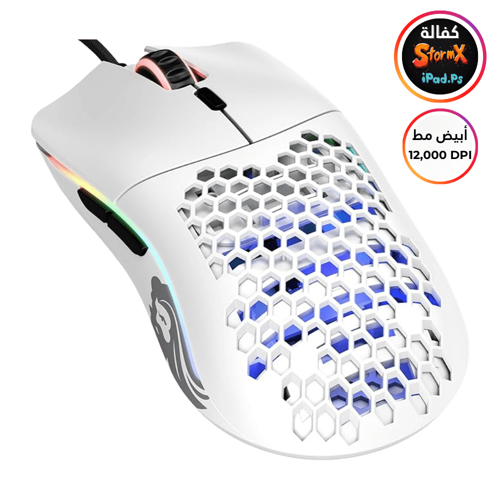 Glorious Model O - Matte White - أصلي - iPady Palestine