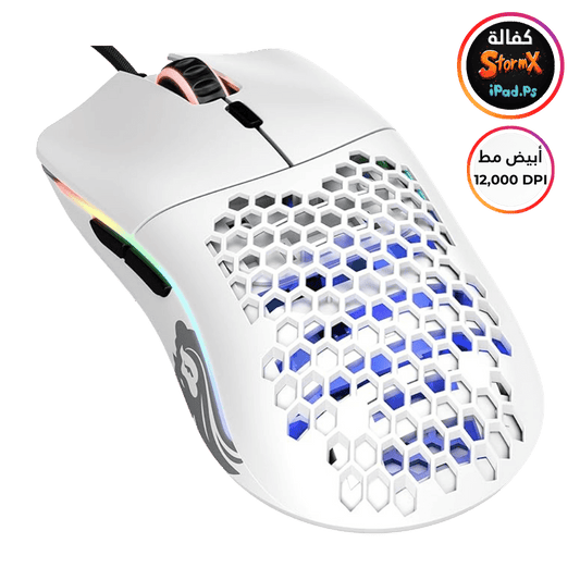 Glorious Model O - Matte White - أصلي - iPady Palestine