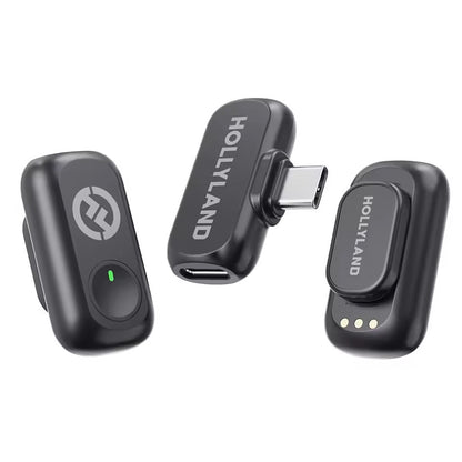 Hollyland Lark A1 Microphone(No Case) - ميكروفون هولي لاند لا سلكي (دون علبة شحن) - iPady Palestine